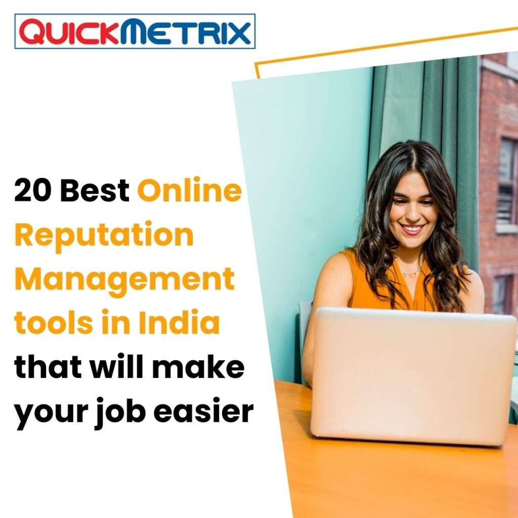 Online Reputation Management tool in india